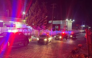 Fortalecen seguridad en Tianguistenco con operativo interinstitucional