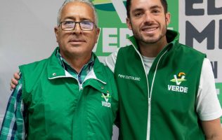 Fortifica Pepe Couttolenc al Partido Verde con llegada de Óscar Vergara