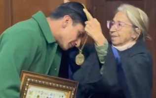 Galardonan a nivel internacional a alcalde de Jilotzingo