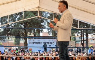 Habla Fernando Flores con jóvenes en Festival deportivo