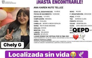 Hallan sin vida a Ana Karen de 19 años; Había pedido viaje de Didi Moto