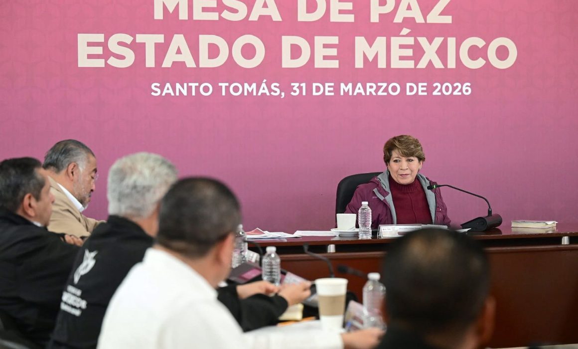 Informa Delfina Gómez avances de estrategia de seguridad en Santo Tomás ...