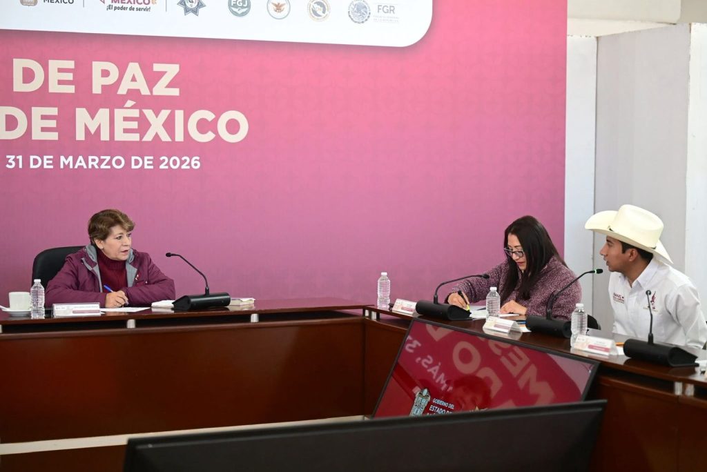 Informa Delfina Gómez avances de estrategia de seguridad en Santo Tomás ...