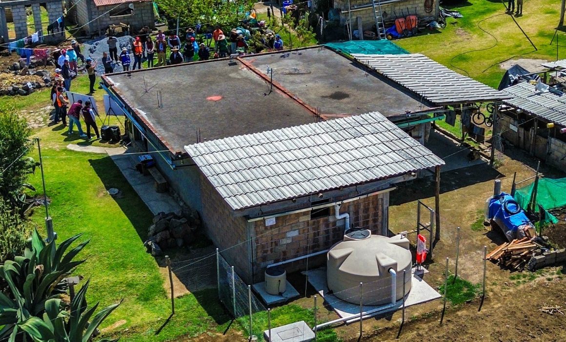 Instalan en Villa Allende 57 sistemas de captación de agua