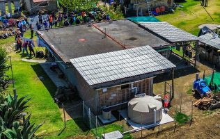Instalan en Villa Allende 57 sistemas de captación de agua