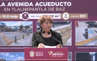 Invierte Edomex 10.8 mdp; rehabilita avenida Acueducto en Tlalnepantla