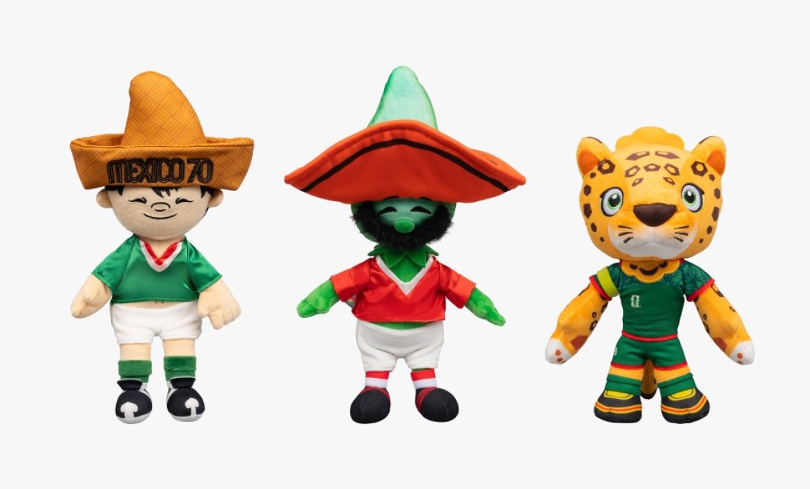 Lanza FIFA colección de peluches oficiales para Mundial 2026