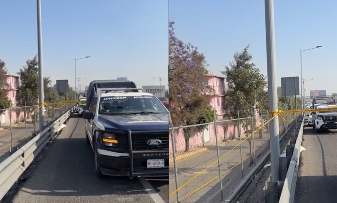 Localizan cuerpo sin vida en la México-Pachuca, en Ecatepec