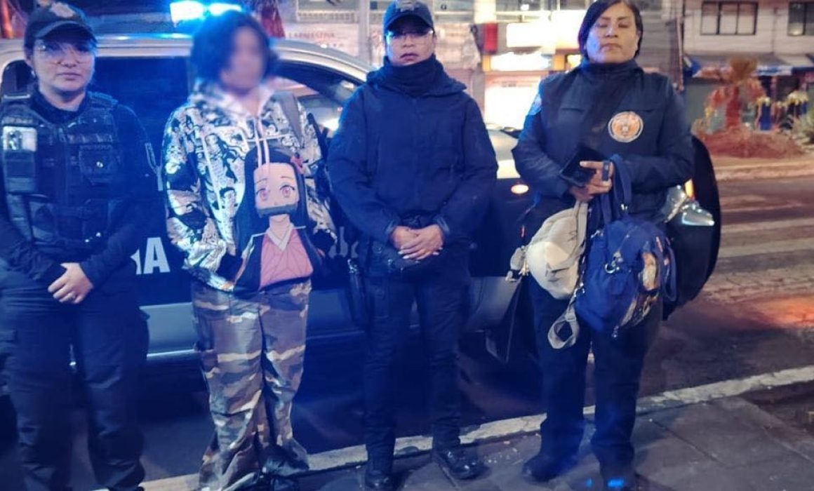 Localizan sana y salva en Ocoyoacac a joven desaparecida en CDMX