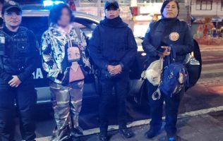 Localizan sana y salva en Ocoyoacac a joven desaparecida en CDMX