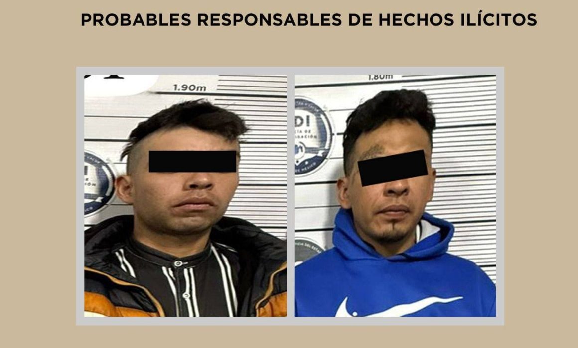 Logra Mando Unificado detención de hombres con drogas en Naucalpan