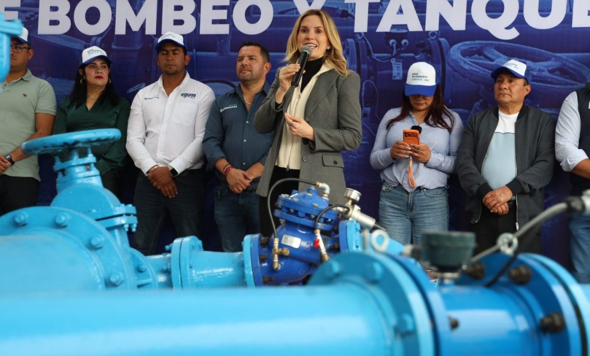 Mejora Huixquilucan acceso al agua con obra en San Fernando