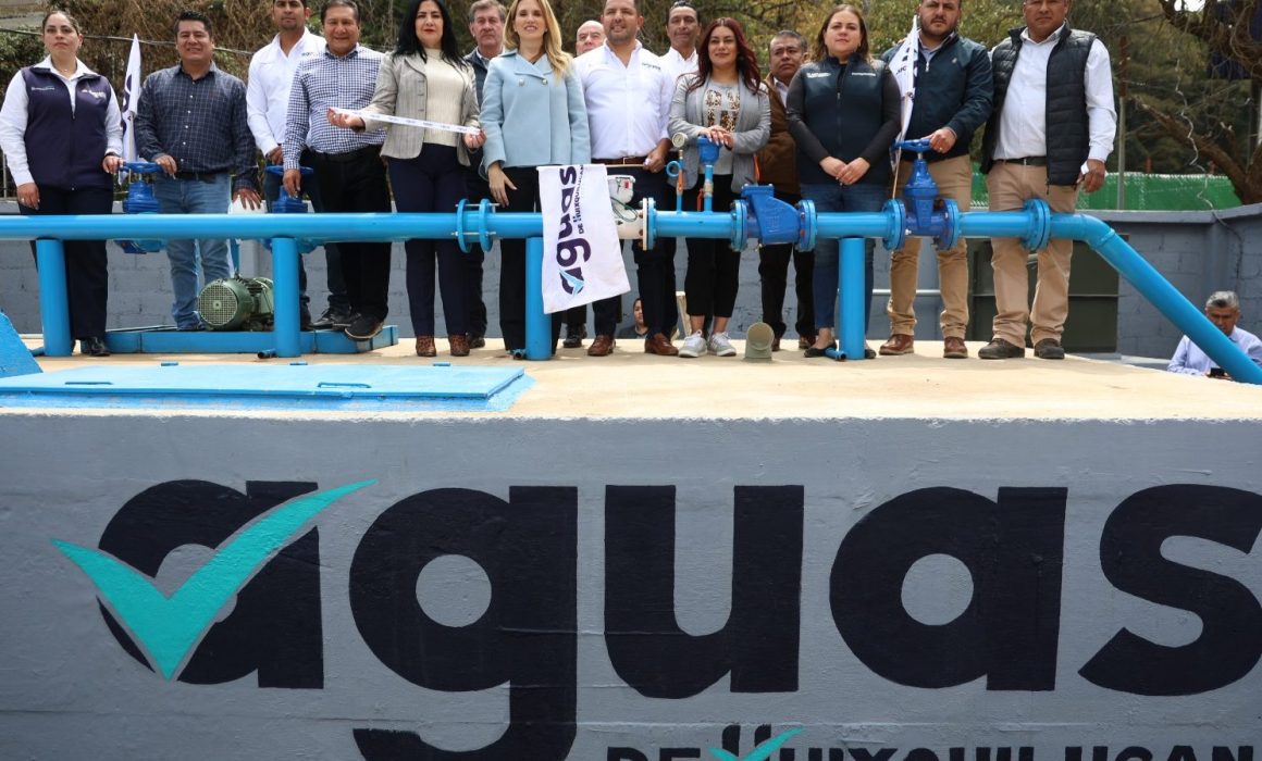 Mejora Huixquilucan servicio hídrico con inauguración de pozo El Plan H