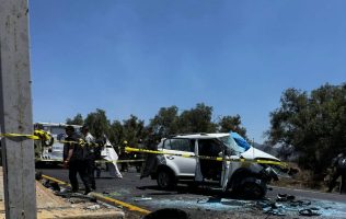 Mueren dos personas en la México-Pirámides tras fuerte choque en Acolman