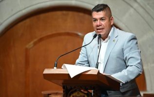 Niega diputado del PT señalamientos en su contra tras marcha del 8M