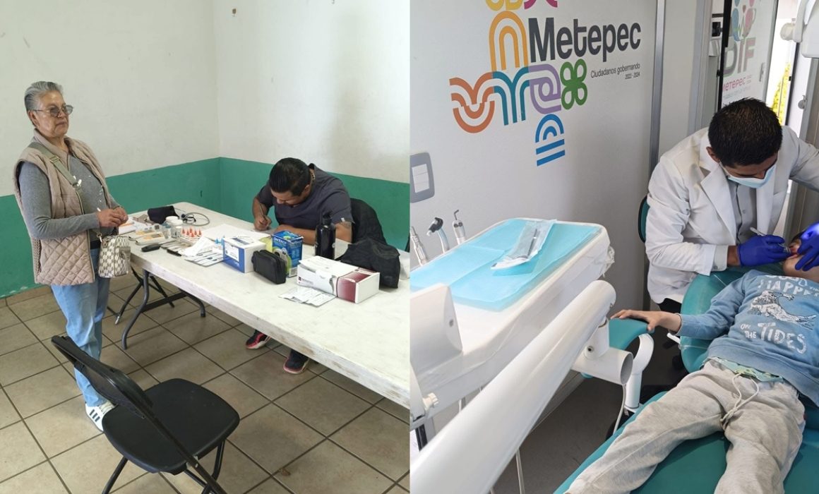 Ofrece DIF Metepec servicios gratuitos en la Jornada de Salud Municipal