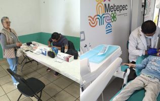 Ofrece DIF Metepec servicios gratuitos en la Jornada de Salud Municipal