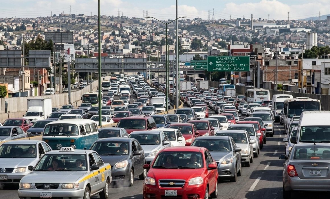 Opera el Hoy No Circula con normalidad en el Edomex este 24 de marzo