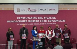 Presenta Delfina Gómez Atlas de Inundaciones 2026
