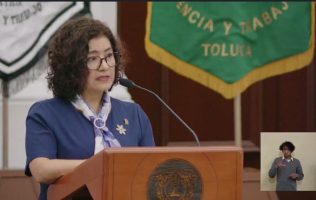 Presenta rectora de la UAEMéx su primer informe anual
