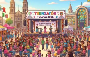 Promueve Delfina Gómez donar cabello y regalar esperanza con Trenzatón