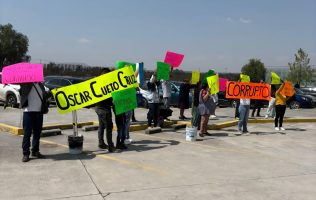 Protestan frente a juzgados de Otumba por decisión judicial