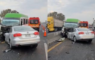 Provoca chofer choque fatal al ir en sentido contrario; muere una mujer