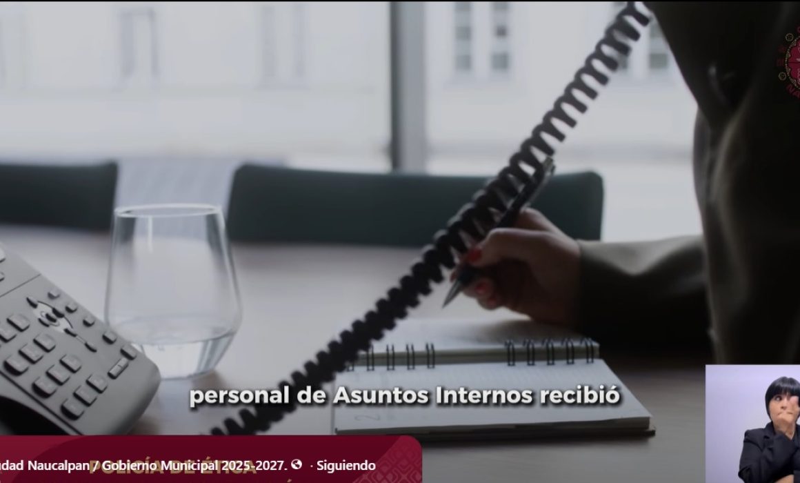 Reafirma Naucalpan que no permitirá corrupción en fuerzas policiacas
