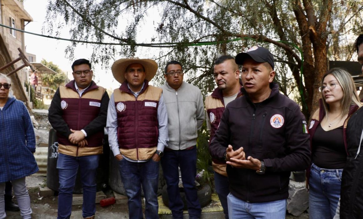 Realiza gobierno de Chimalhuacán operativo en zonas de riesgo