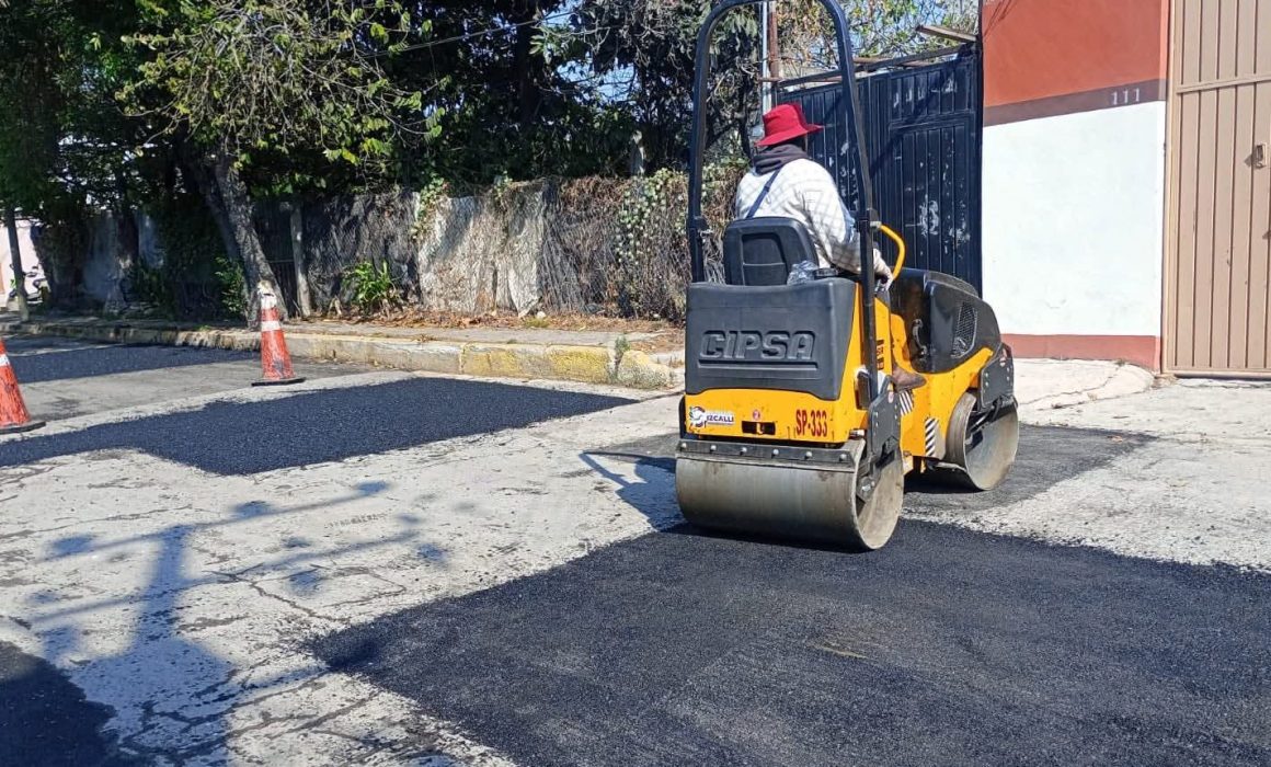 Realiza gobierno municipal bacheo en Cuautitlán Izcalli