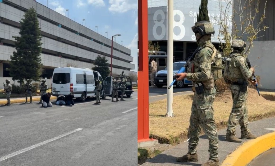 Realizan simulacro de seguridad en el Aeropuerto Internacional de Toluca