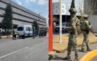Realizan simulacro de seguridad en el Aeropuerto Internacional de Toluca
