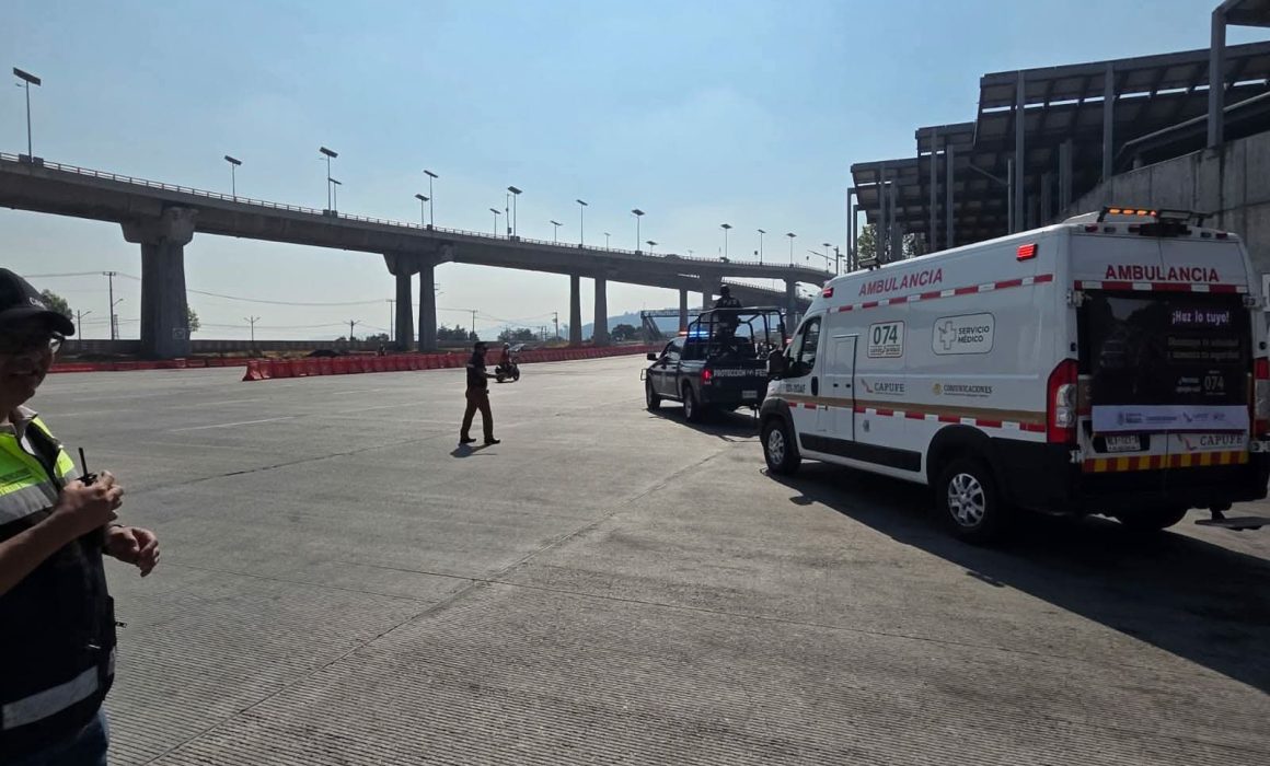 Realizará Capufe desvíos por obras del Trolebús Chalco-Santa Martha