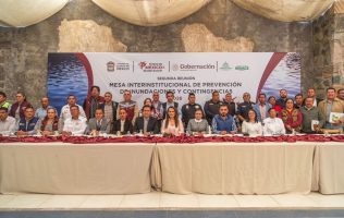 Recibe Tianguistenco mesa interinstitucional para prevenir inundaciones