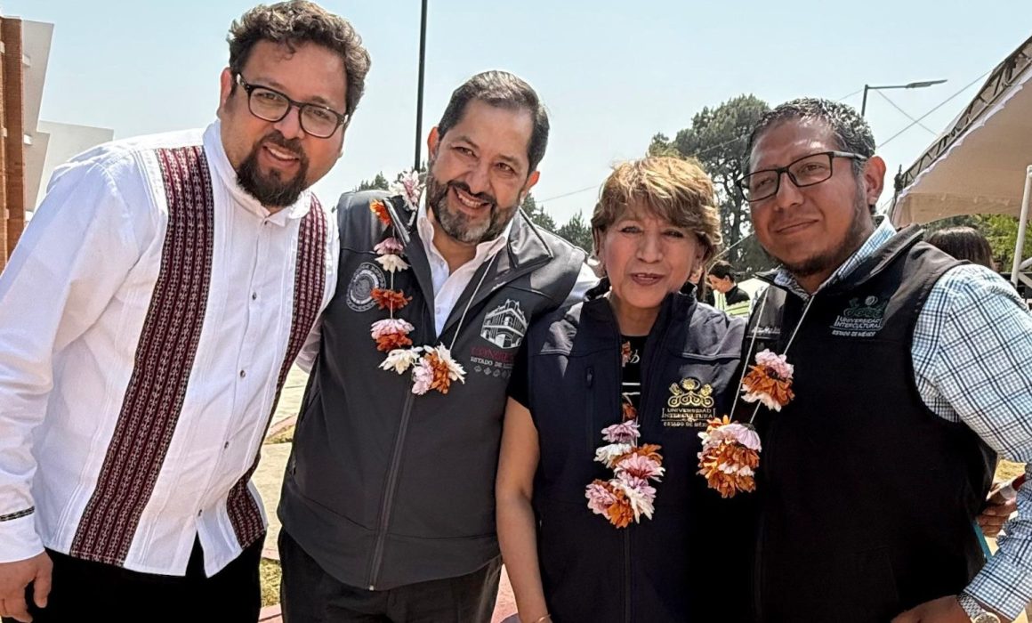 Reconoce Delfina Gómez respaldo del Congreso para obras en Edomex