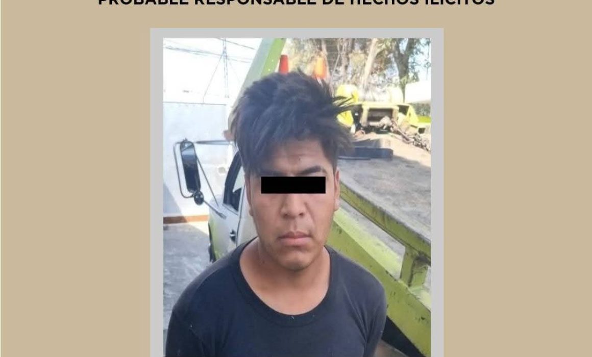 Recupera SSEM camioneta robada y detiene a hombre en Tecámac