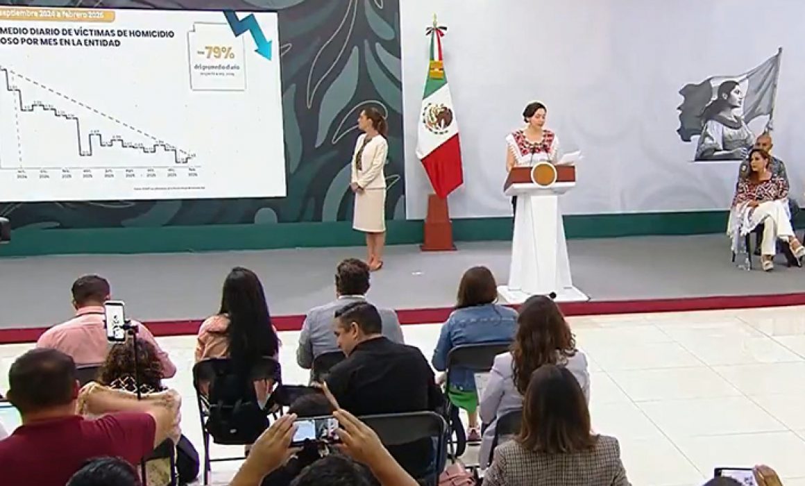 Reduce Quintana Roo 79% homicidios dolosos
