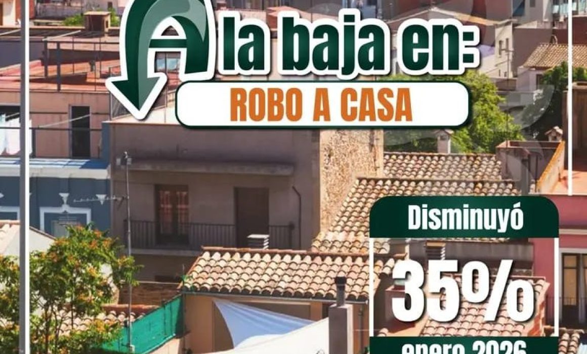Reduce gobierno de Cuautitlán Izcalli robo a casa