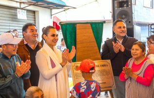 Rehabilitan autoridades de Tianguistenco vialidad en Santiago Tilapa