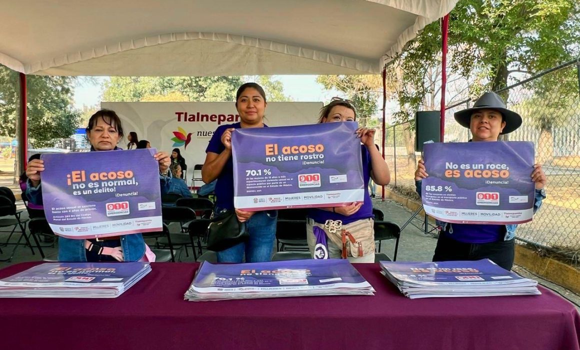 Relanza Edomex campaña Nos Movemos Seguras contra acoso en transporte