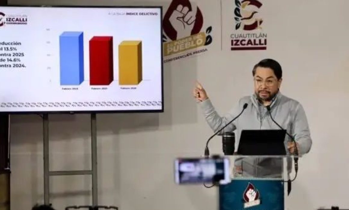 Reporta Cuautitlán Izcalli baja en delitos de alto impacto en febrero