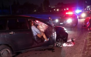 Reportan noche de accidentes en Texcoco; hay 1 muerto y varios heridos
