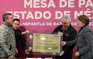 Rescata Delfina Gómez a Tlalnepantla; Mando Unificado baja robo de autos