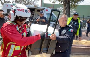 Resguardan traslado de corazón en Ecatepec para trasplante urgente
