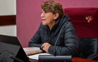 Respalda Delfina Gómez el Plan B electoral de Claudia Sheinbaum