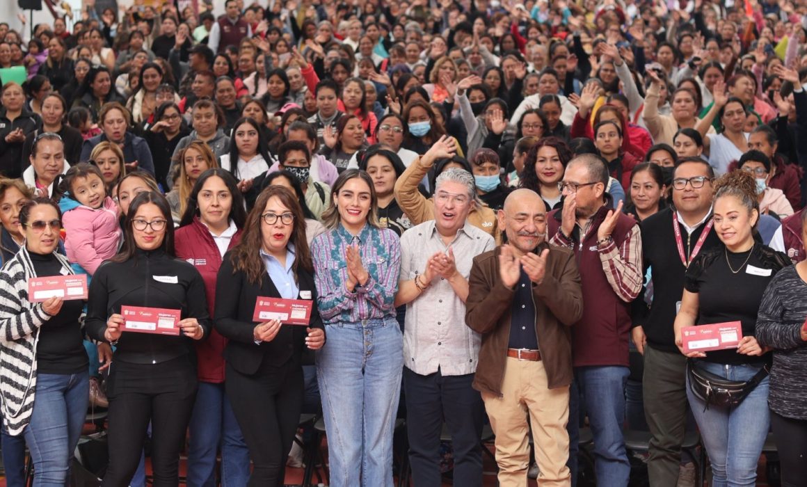 Respalda Zaira Cedillo Silva entrega de Tarjetas del Bienestar