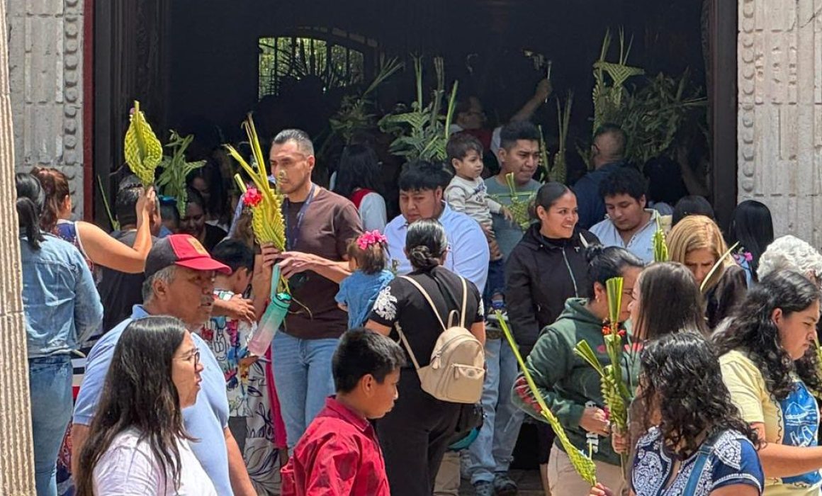 Se abarrotan iglesias en Edomex solo durante Semana Santa