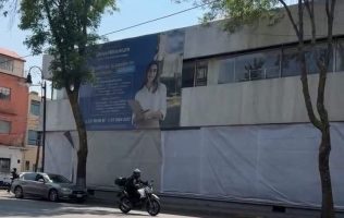 Se blinda UniverMilenium en el centro de Toluca por marcha del 8M