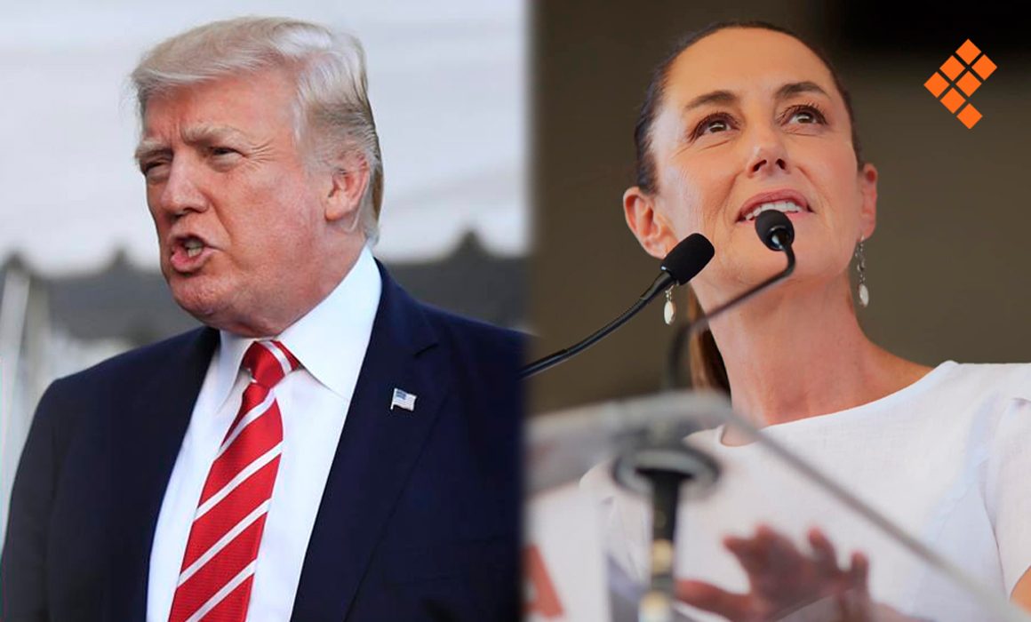 Sheinbaum pide cabeza fría tras ataques de Trump contra México