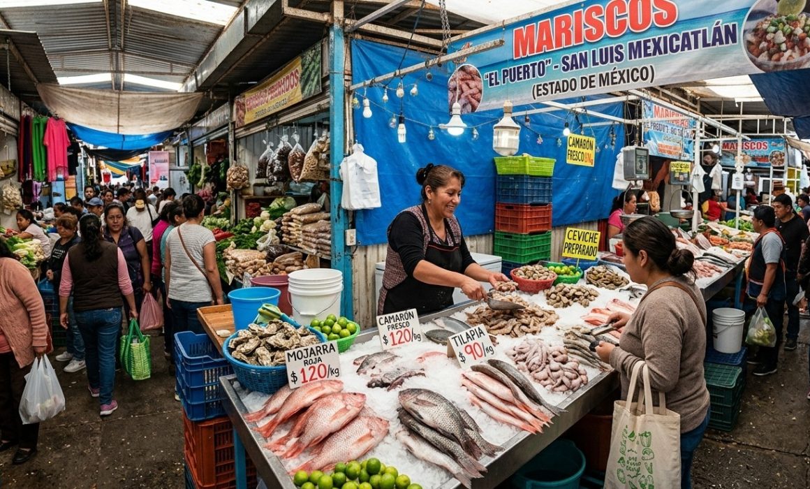 Sube el marisco en mercados del Edomex